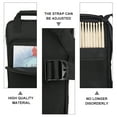 thumbnail image 3 of Black Backpack Drumstick Pouch Snare Stick Bag Drum Mallet Backpack Drum Stick Bag Container Portable Oxford Cloth, 3 of 6