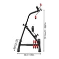 thumbnail image 3 of Pedal Exerciser Bike Under Desk LCD Display Adjustable Resistance Home, 3 of 13