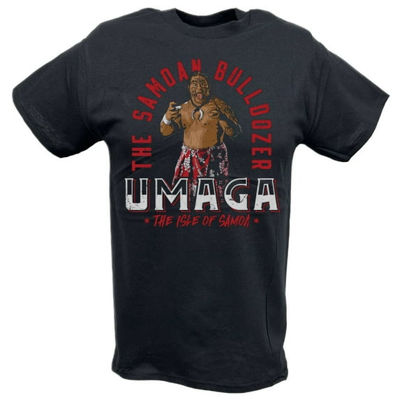Umaga Samoan Bulldozer BlackT-shirt