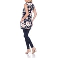thumbnail image 2 of White Mark Women's Sleeveless Tunic Top, 2 of 3