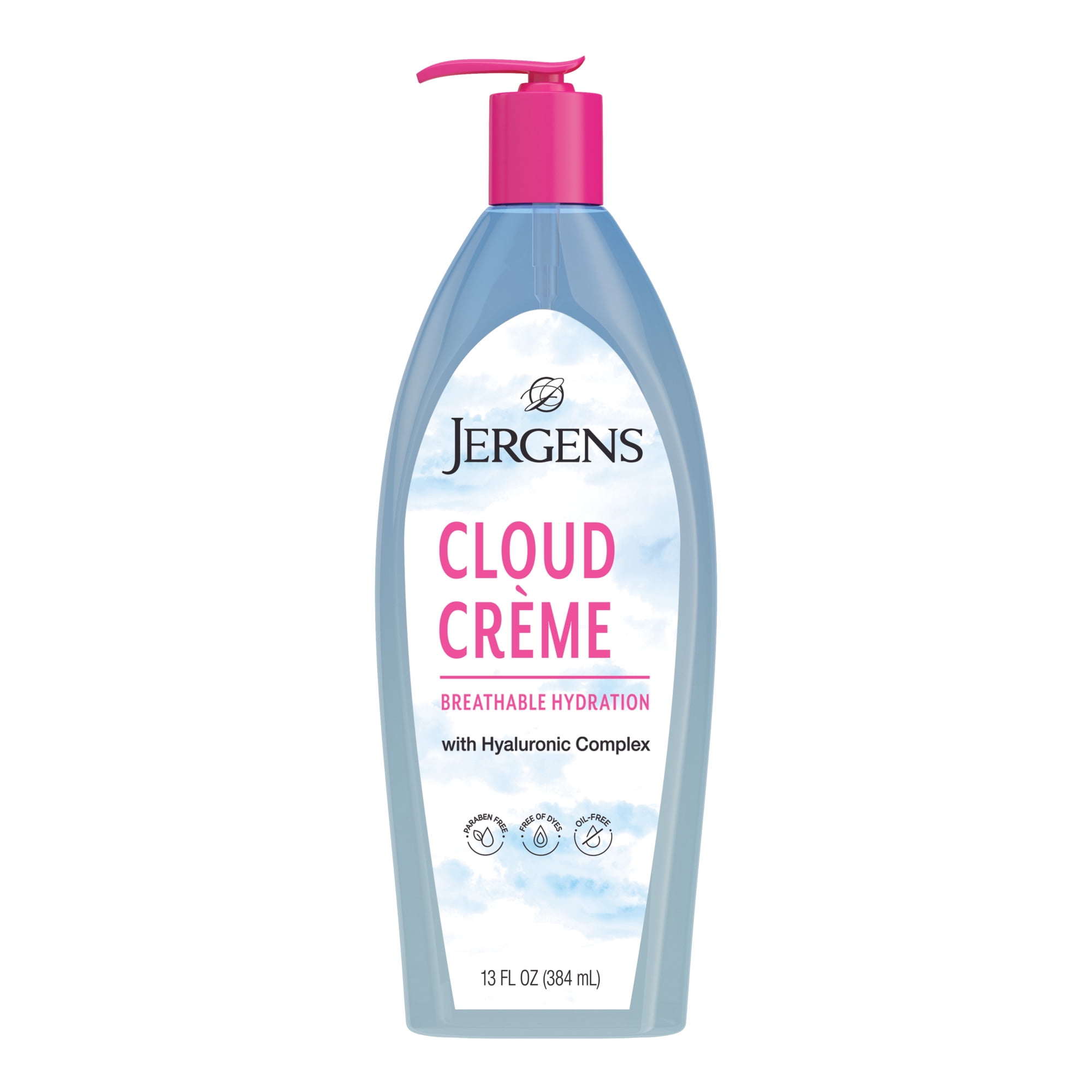 Jergens Cloud Créme with Hyaluronic Complex, NonGreasy Breathable