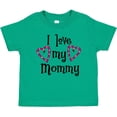 thumbnail image 3 of Inktastic I Love My Mommy Hearts Boys or Girls Baby T-Shirt, 3 of 5