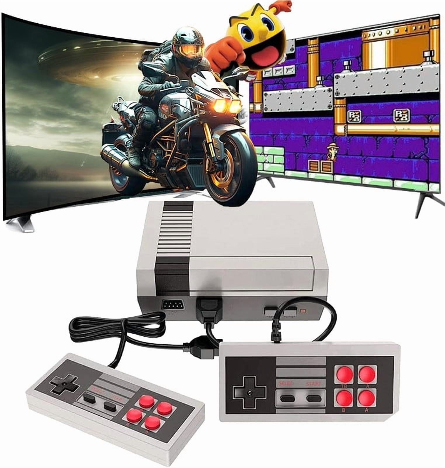 XIAFOWING Retro Handheld, Classic Mini Video Controllers Built-in with 620 Plays Dual Players Mode Machines with 2 Controllers Handheld for Kids & Adults