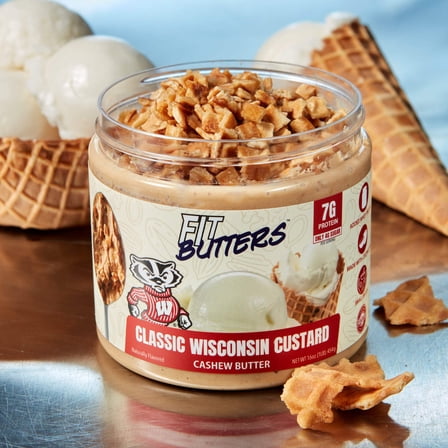 Fit Butters Classic Wisconsin® Custard Cashew Butter