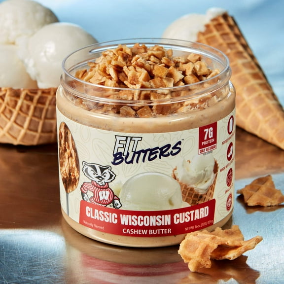 Fit Butters Classic Wisconsin® Custard Cashew Butter