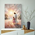 thumbnail image 3 of Aaheei Time with God,Christian Painting Jesus and Girl Picture of Christ LDS Art Bible Painting Jesus Walking with Girl Wall Art Christian Prints Jesus Posters Religious Wall Decor for Bedroom, 3 of 5