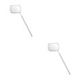 thumbnail image 1 of letairis Stainless Steel Mirror for Checking Eyelash Applying Tools Extension Silver 2PCS, 1 of 6