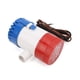 thumbnail image 1 of Bomba de achique sumergible, minibomba de achique para barco marino de 350 GPH, bomba de achique GPH, diseño de última generación, 1 of 9