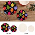 thumbnail image 4 of FREEAMG Easter Eggs Trivet Pot Holder,Round Woven Potholders Set 2PCS-Braided Hot Pads - Coasters - Table Mats for Cooking and Baking426, 4 of 7