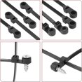 thumbnail image 5 of Bridas para Cables de 12 Pulgadas (Paquete de 100) Bridas con Orificio para Montaje de Tornillos, Resistencia de 120 Lb + 100 Tornillos para Gestión de Cables, 5 of 5