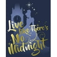 thumbnail image 2 of Junior's Cinderella Live Like There's No Midnight  Sweatshirt Blue Heather Small, 2 of 3