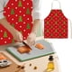 thumbnail image 1 of Linen Apron, rolling cart, foldable, portable, kitchen helper, 2-tier design, metal frame, for dorm, holiday storage, stylish decor, heavy-duty, easy clean, durable construction,, 1 of 6