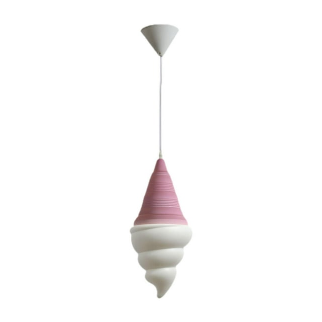 Lámpara de araña de helado simple, lámpara colgante de luz de techo, luz colgante LED moderna para cocina, sala de estar, estudio, pasillo, dormitorio rosa
