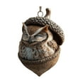 thumbnail image 2 of Uuiauoio Forest Animal Acorn Ornaments – Cozy Forest Christmas Ornaments, Pine Cone Animal Decoration, Woodland Creature Figurine, Acrylic Hanging Ornament Home Party Décor, 2 of 4