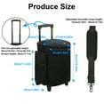 thumbnail image 5 of Yammee Storage Bag for Wireless Speaker Carry Case Rolling Speaker Bag, 5 of 17