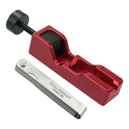 

Spark Plug Tool | Spark Plug Caliper with Feeler Gauge | Adjustment Tool Compatible for Most 10mm 12mm 14mm 16mm Spark Plugs