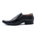 thumbnail image 2 of Men's New Slip On Square Toe Classic Loafers Dress Shoes, Black, 8, 2 of 3