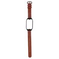 thumbnail image 1 of Correa de reloj 2 en 1, pulsera tejida, correa de repuesto ajustable, pulsera deportiva de lona para Redmi Band 2, color marrón, 1 of 5
