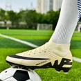 thumbnail image 4 of Botas de fútbol profesionales para hombres y niños, tacos de fútbol TF/FG, entrenamiento ultraligero de hierba de alta calidad, 4 of 5