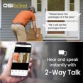 thumbnail image 4 of OSI Wi-Fi Security Spotlight 4MP Bullet Camera Indoor-Outdoor - 6 LED, 2-way talk, Human Ai Detection, Siren, App Notification, Alexa & Google Assistant, Remote View, 4 of 12