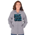 thumbnail image 3 of Best Year Ever Graduation Proud Grad Unisex Fleece Graphic Zip Up Hoodie Brisco Brands 2X, 3 of 5