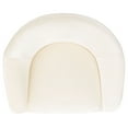thumbnail image 4 of SAFAVIEH Mandi Modern Glam Velvet Accent Club Chair, Cream, 4 of 7