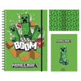 thumbnail image 1 of Minecraft A5 Spiral Block Notebook One Size Multicoloured, school supplies for kids., 1 of 1