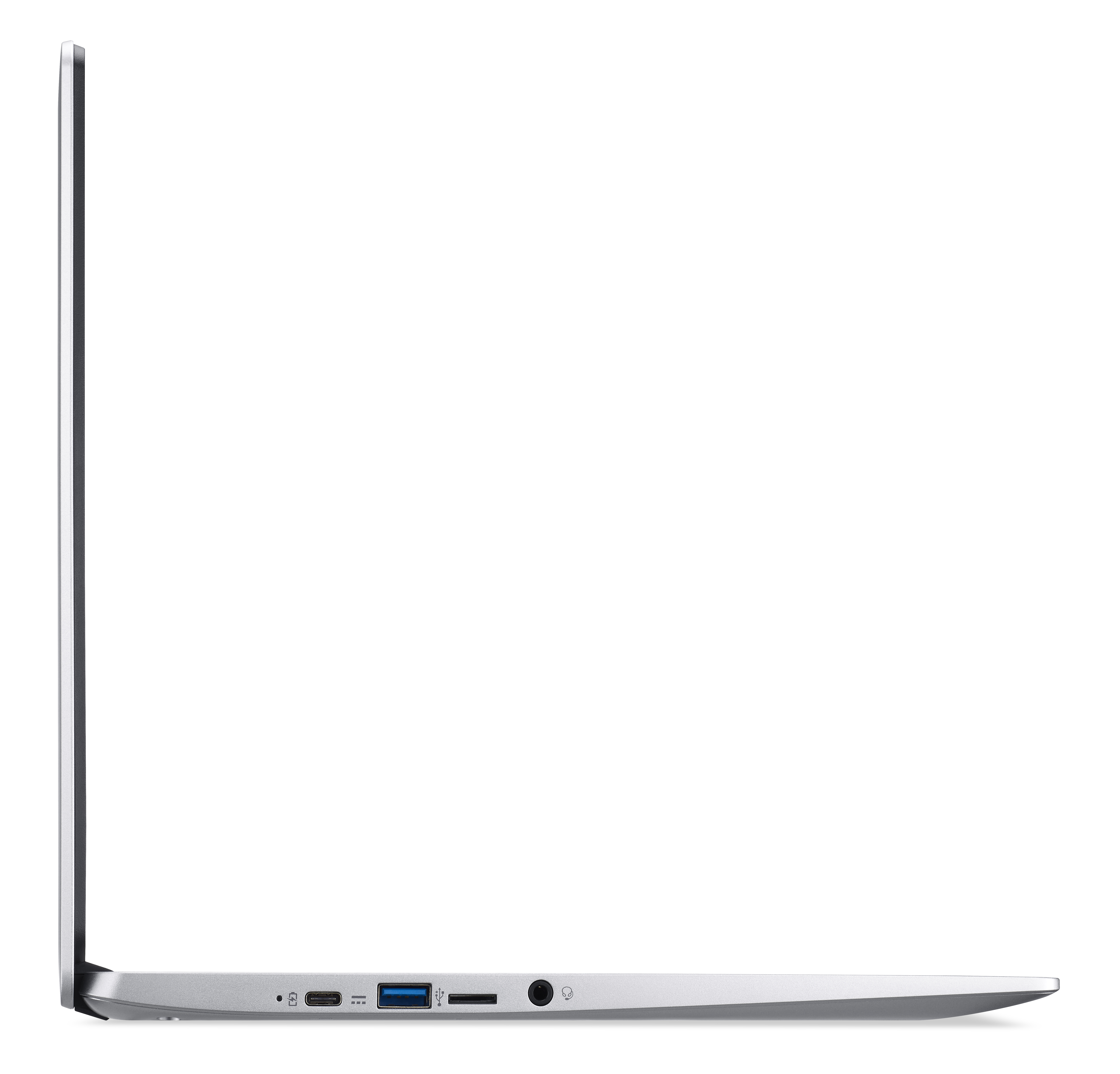 Acer 315 Chromebook, 15.6" FHD IPS Touchscreen Display, Intel Celeron N4020, 4GB RAM, 64GB eMMC, Bluetooth 5.0, Chrome OS, Silver, CB315-3HT-C5D3 - image 5 of 9
