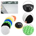 thumbnail image 2 of Disco de pulido de esponja de 5 pulgadas y 9 piezas para coche, juego de almohadillas de esponja para pulir, 2 of 7