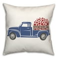 thumbnail image 2 of Creative Products Vintage Patriotic Stars Truck 18 x 18 Indoor / Outdoor Pillow, 2 of 3