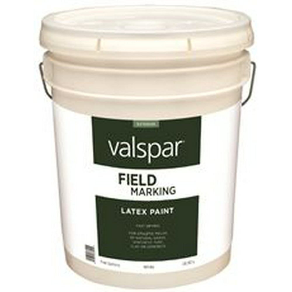 Valspar Guardian Latex Field Marking Paint, White, 5