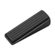 thumbnail image 4 of Tope de puerta Tope de puerta para piso Pared Alfombra Tope de puerta antirrayas Soporte de puerta en cuña para oficina Cocina Apartamento Hogar Negro, 4 of 8