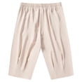 thumbnail image 7 of Plus Size Men's Running & Training Shorts with Elastic Waist Pockets, Stretchy Quick Dry Lightweight Athletic Shorts, Casual Daily Gym Workout, Summer Essentials | JASKFLY,Khaki 2XL, 7 of 7