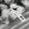 thumbnail image 3 of Amelie Home Faux Rabbit Fur Throw Blanket – Soft Plush Bubble Texture for Couch or Bed, 3 of 6