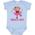 thumbnail image 3 of Inktastic Mimi's Girl monkey Girls Baby Bodysuit, 3 of 5