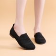 thumbnail image 6 of Caqnni Women's Sparkly Flats Shoes Shiny Mesh Loafers Shoes Soft Mary Jane Shoes (Black,6.5), 6 of 7