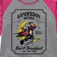 thumbnail image 3 of Hocus Pocus - Sanderson Bed Breakfast Sign - Toddler And Youth Girls Raglan Graphic T-Shirt, 3 of 5