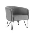 thumbnail image 3 of Parkway Velvet Accent Chair, 3 of 10