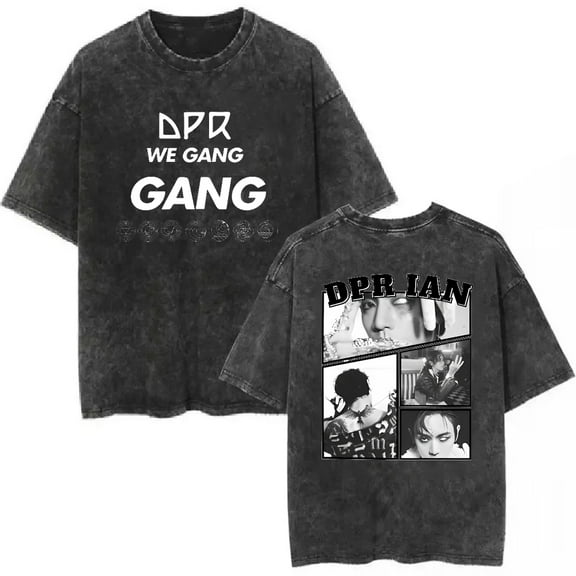 DPR Ian Tshirt Short Sleeve O-neck Tour Clothes Cotton T-shirt Men Women Streetwear Casual Fashion