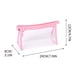 thumbnail image 2 of Estuche transparente para lápices | Bolsa transparente con cremallera para útiles escolares | Bolsa de almacenamiento de gran capacidad para estudiantes | Organización para exámenes, 2 of 2