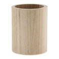 thumbnail image 2 of Aminojy Unfinished Wood Pen Holder - Natural Cylindrical Desktop Organizer for Pencils & Pens, Rustic Office & Home Stationery Storage with Smooth Finish, 2 of 9