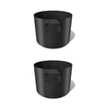 thumbnail image 1 of Kearding Maceta de cultivo de plantas de tela no tejida, bolsa de invernadero, maceta de flores y verduras, contenedor de jardinería portátil, Negro 2piezas Kearding CBP188493, 1 of 6