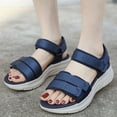 thumbnail image 5 of Mostsola Platform Sandals for Women Adjustable Wide Width Athletic Outdoor Water Beach Shoes, 5 of 9