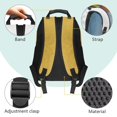 thumbnail image 4 of HUIACONG Large Capacity School Backpack for Boys Girls Ages 6-18 Elementary Middle High School Students Lightweight Water Resistant Back to School Backpack for Daily School Use, 4 of 7