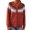A01-Red, variant on Fair Isle Christmas Sweater Women Casual Knitted Sweaters Long Sleeve Crewneck Colorful Loose Pullover Jumper Tops,A02-Khaki,XL
