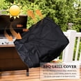 thumbnail image 4 of Cubierta Impermeable para Barbacoa Cubierta para Parrilla de Carro Rodante para Q1000 Q2000 Series Protector, Resistente una los Rayos UV, 4 of 10