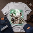thumbnail image 4 of Jollimate Funny Raccoon Shirt, Raccoon Lover Shirt, Unique Raccoon Tee, Raccoon Gift Tshirt, 4 of 6