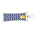 thumbnail image 4 of Wave Pattern Lipstick Holder Keychain Chapstick Pouch Bag Mothers Girls Gift(Navy Blue), 4 of 8