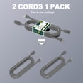 thumbnail image 3 of Cable de extensión para exteriores EP 2 unidades de 4.5 m 16/3 SJTW 13A 1625W, 3 of 8