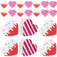 thumbnail image 2 of 20pcs Heart Shape Wooden Loose Beads Wooden Spacer Beads String Bead Garland Material, 2 of 3